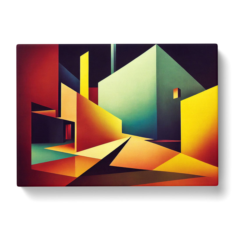 Spectacular Abstract Art - Wrapped Canvas Print, 35cm H x 50cm W x 3cm D