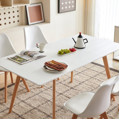 Talmadge Rectangular Extendable Dining Table