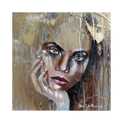 I Feel Gold by Donatella Marraoni - Wrapped Canvas Print