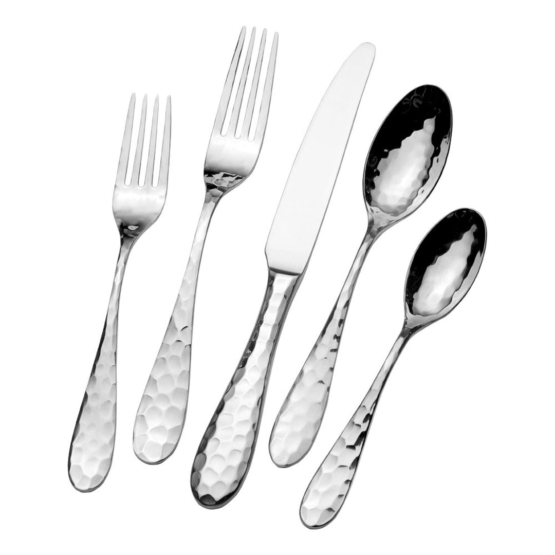 Mikasa Lilah 20-Piece 18/10 Stainless Steel Flatware Set, Service for 4 Mikasa
