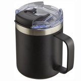 12oz Stainless Steel Insulated Coffee Mug with Handle