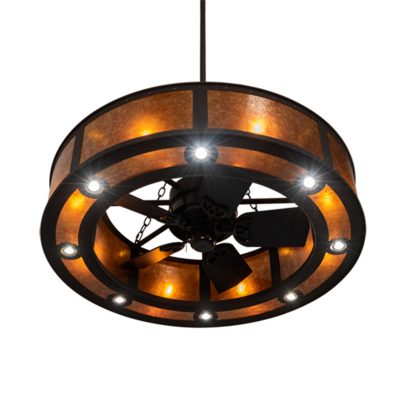 Chaylen 30'' Ceiling Fan with Light Kit
