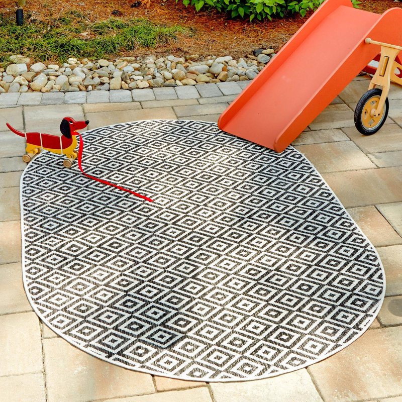 Jill Zarin Costa Rica Indoor/Outdoor Rug, Rectangle 4'1" x 6'1"