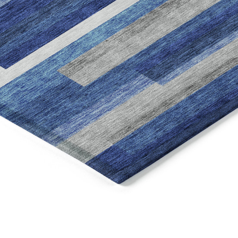 Tapis intérieur / extérieur Malchow avec envers antidérapant, Rectangle 8 pi x 10 pi