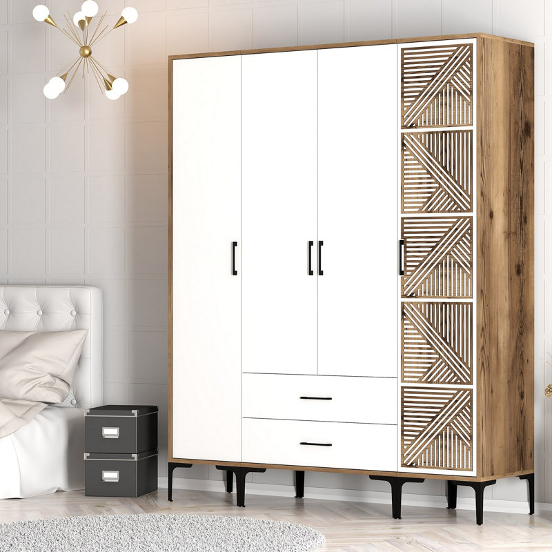 Armoire Ayreanna, Noyer blanc