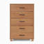 Ensemble de chambre avec grand lit plateforme en bois massif Loft-52821232-52822427-135266830