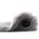 Plush Shag Novelty Faux Sheepskin Fur Fluffy Rug in Gray