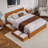 Lamecia Platform Bed with Panel Footboard and Storage Drawers-1845808043-1845808016