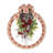 Faux Mixed Assortment Burlap 18'' Wreath