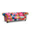 Camaury Velvet Patchwork Sofa-428884877-434215146