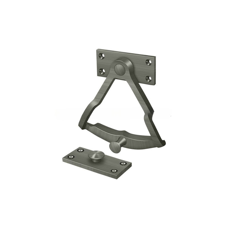 Latch/Catch/Bolt, Antique Nickel