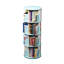 Bibliothèque standard en plastique H 50,4 "x l 18,1" Analeyah-1953308150
