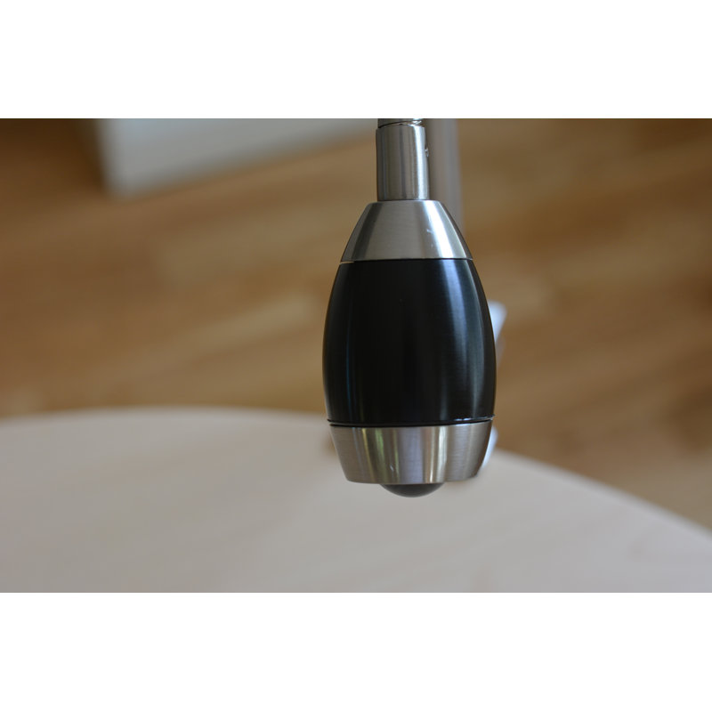 Solari Adjustable Metal Desk Lamp, Black