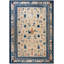 Antique Large Chinese - Ningxia Chinese Allover Floral Knotted Rug