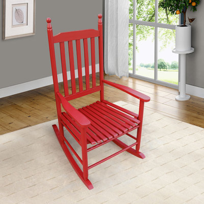 Fayyaz Solid Wood Rocking Chair