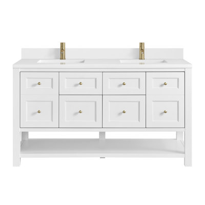 Breckenridge 60'' W Double Vanity