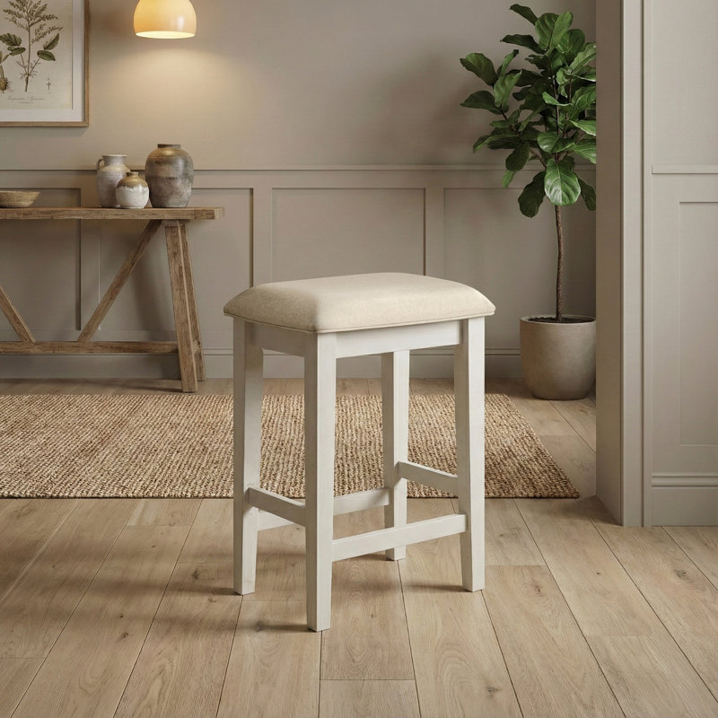 Ensemble de table de salle à manger à hauteur de comptoir moderne à deux tons 4pc