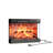 23'' W  3-side View Electric Fireplace For Recessed Installation