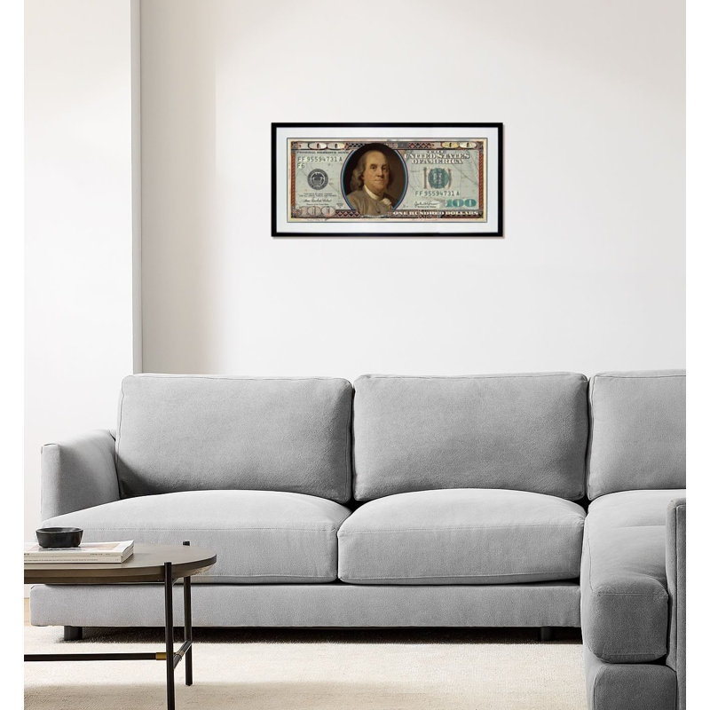 One Hundred Us Dollar Wall Art