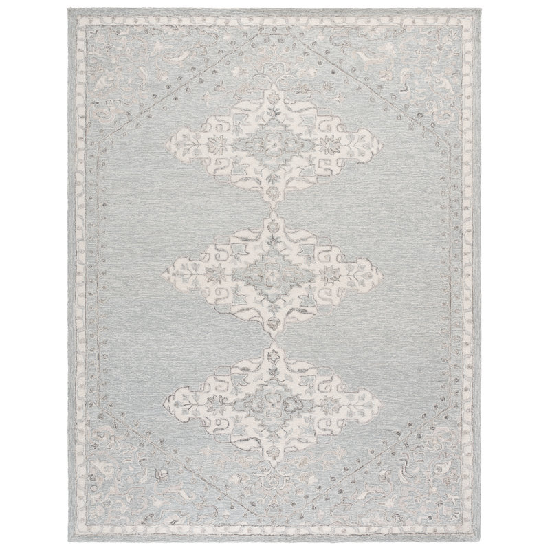 Metro 890 Hand Tufted 85% Wool; 15% Cotton Oriental Rug, Rectangle 9' x 12'