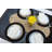 Notchietown Jute No Pattern Oval Placemat-815117526
