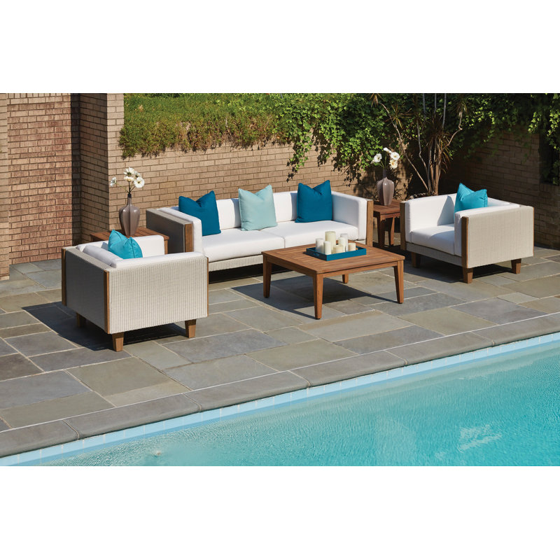 Catalina Outdoor 3 - Seat Patio Sofa, Fawn, Unearth Dew