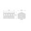 Apex 8 Ft. W x 12 Ft. D Tongue and Groove Wooden Garden Shed-1401246678