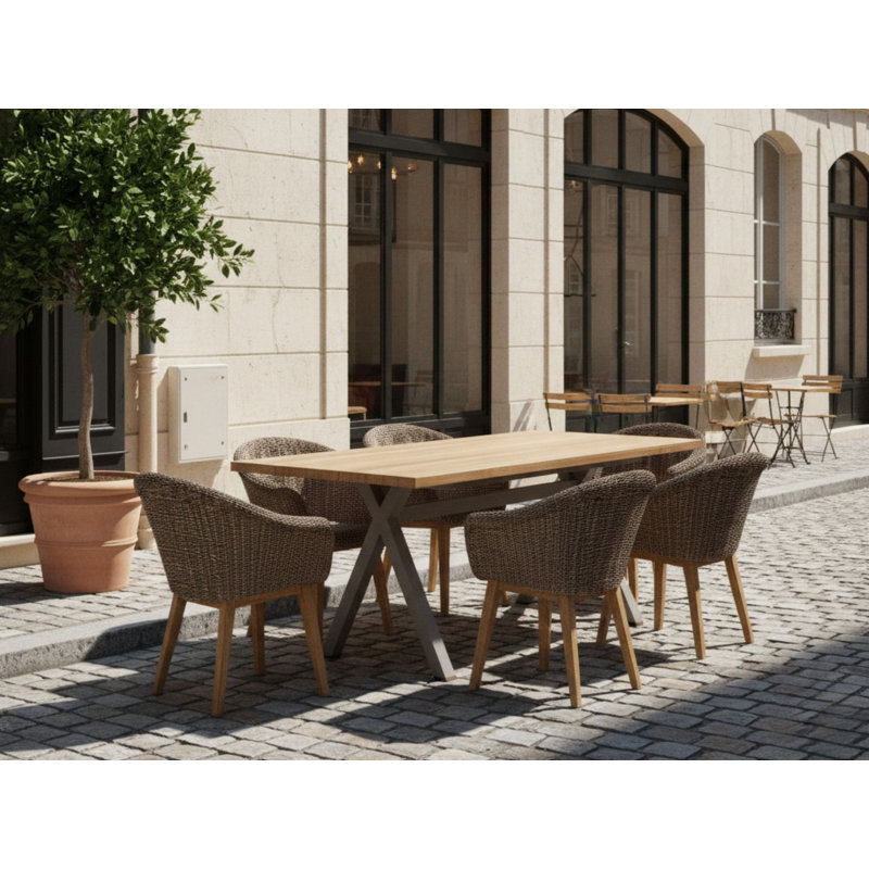7-pc Alura Padua Dining Table Set, 6