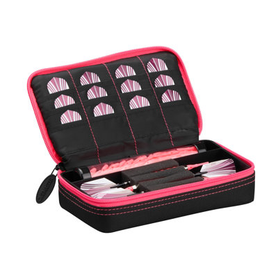 Casemaster Plazma 3 Dart Case with Pink Zipper