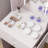 Dressing Table With LED Lighting, Adjustable Mirror, 2 Drawers And Open Shelves