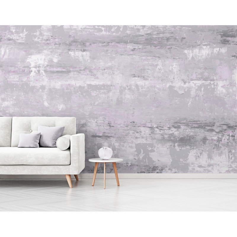 Murale Desrt Winds,  L 120 po x L 192 po , Mauve