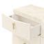 Commode 10 tiroirs Fantosini - perle crémeuse