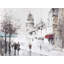 «Gray City Street», reproduction sur toile