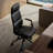 Executive Leather Office Chair, Top Grain Genuine Leather Executive Chair High Back with headrest, Adjustable Tilt & Height, Ergonomic Swivel Chair with Wheels (Black)-1638837493