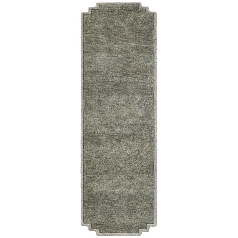 Tapis de vestibule touffeté à la main