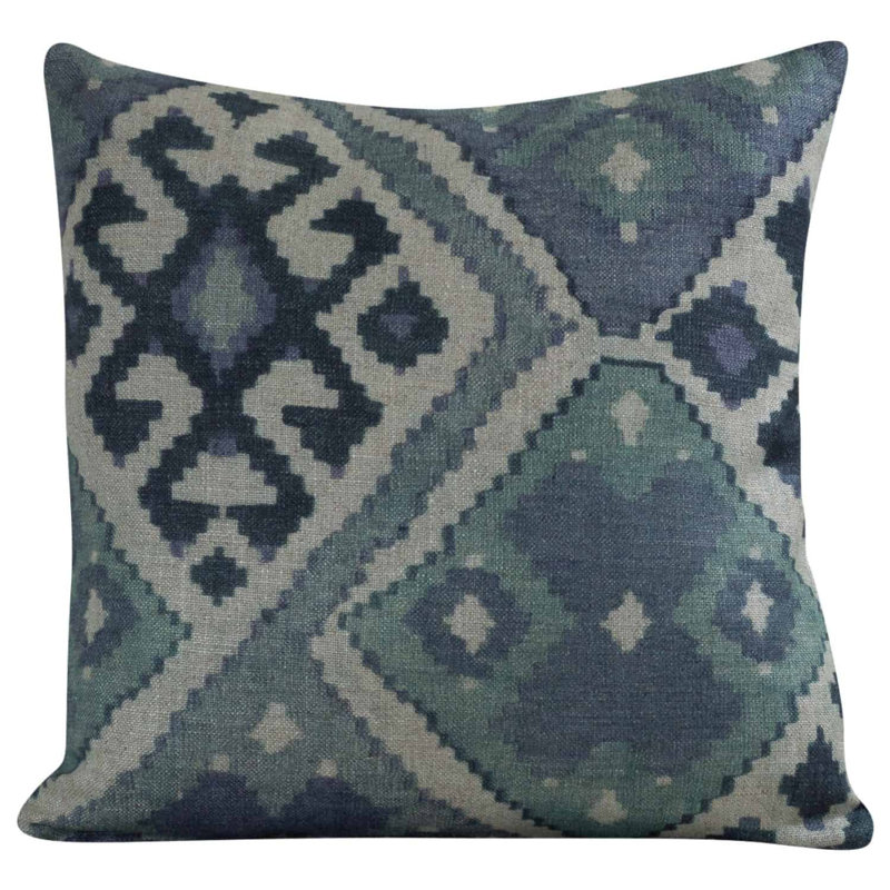 Geometric Cushion, 43x43cm, Feather filled