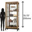 Quinn Lighted Curio Cabinet-61924710