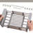 Adjustable Stainless Steel Over The Sink Dish Rack,Dish Drying Rack For Kitchen Counter