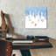  «Winter Geese» par Elle Media Group SA, art mural en verre acrylique, 12 po x 12 po