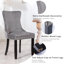  Demarco Luxury Velvet Upholstered Kitchen Dining Chairs-950621411-980542629-998588458