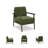 Upholstered Armchair-114774344