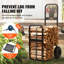 52.1cm W Metal Log Rack