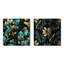 Stembert - Ensemble de 2 pièces murales abstraites Botanicals-102581707-102581706