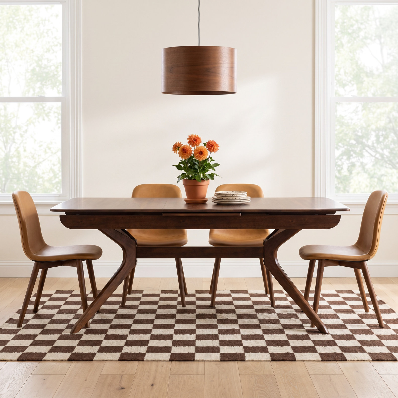 Rozella Extendable Dining Table, 30"H x 102"L x 41.5"