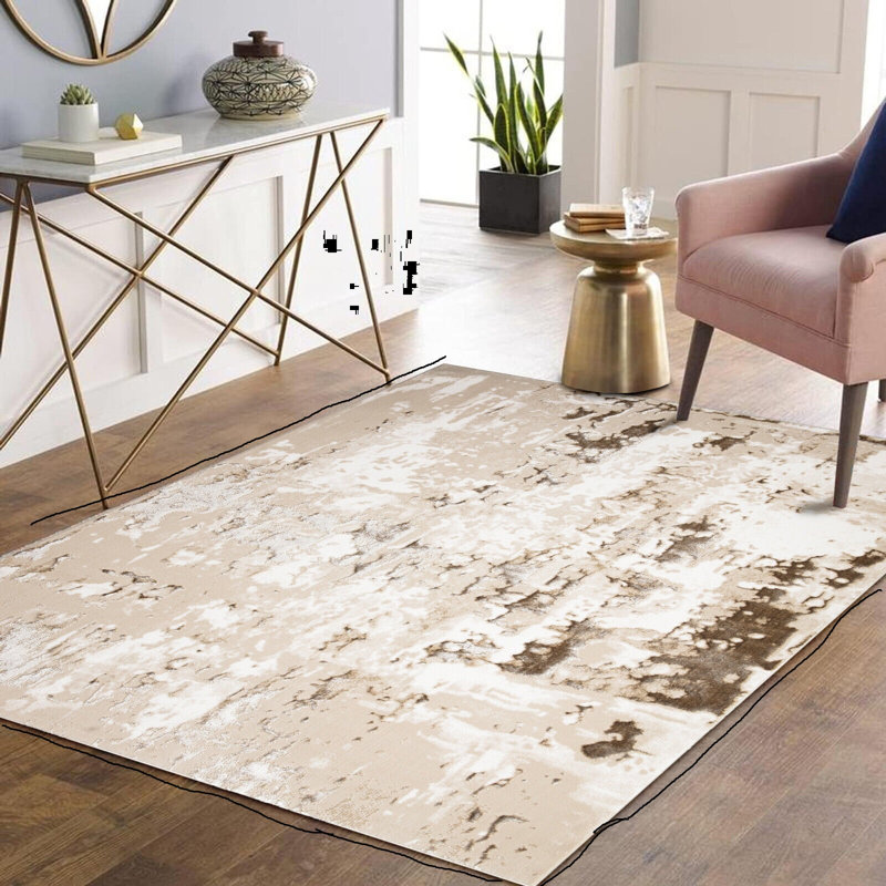 Lievin Abstract Area Rug, Rectangle 160 x 230cm