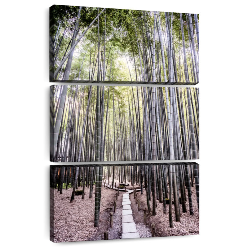 Forêt de bambou Harnek IV, H 32 po x l 20 po