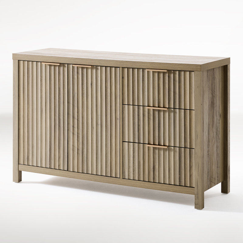 119cm Sideboard, Sand Oak