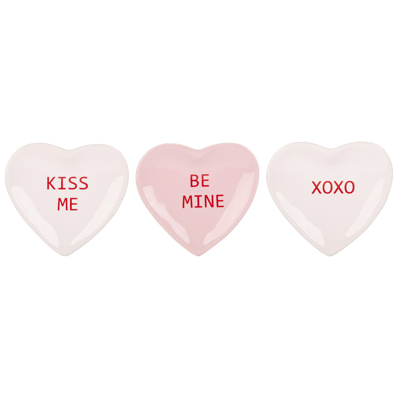 Plateaux à bibelots pour la Saint-Valentin 