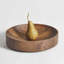 Cusp Solid Wood Decorative Bowl-65218697-65218694