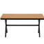 Contemporain d'extérieur avec chaises en PE et table-120619129